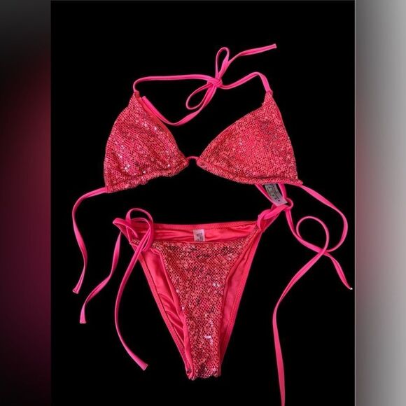 SHEIN Sequin Bikini Set - Picture 1 of 3